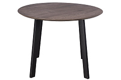 Стол Раунд D=1000 мм Дуб Галифакс/Ноги КС-60