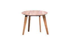 Стол Раунд D=1000 мм Натуральный дуб/Ноги КС-60 деревянык Стол Раунд D=1000 мм Натуральный дуб/Ноги КС-60 деревянык